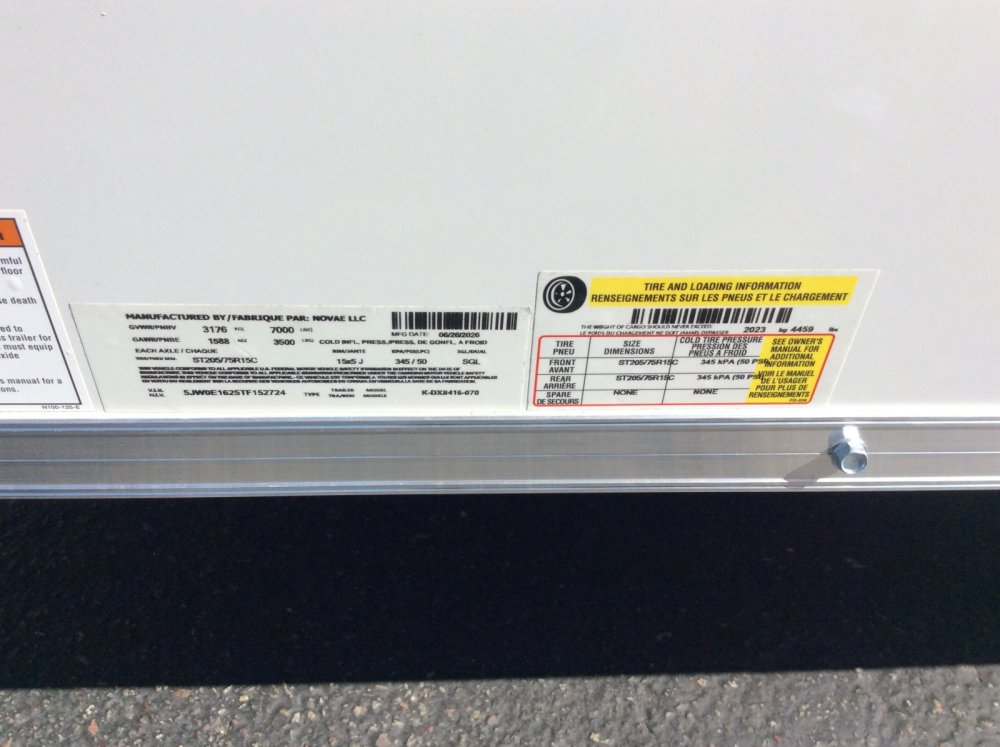 2026 Look 7' x 16' ST DELUXE Enclosed Cargo trailer