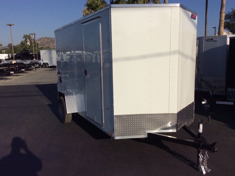 2024 Look Trailers Element 6' x 12' Single Axle Enclosed Cargo Trailer