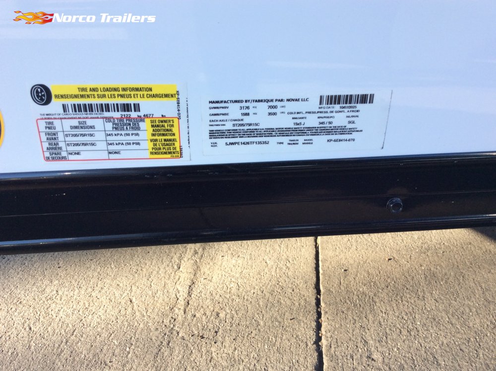 2026 Pace American 7' x 14' JOURNEY SE Enclosed Cargo trailer