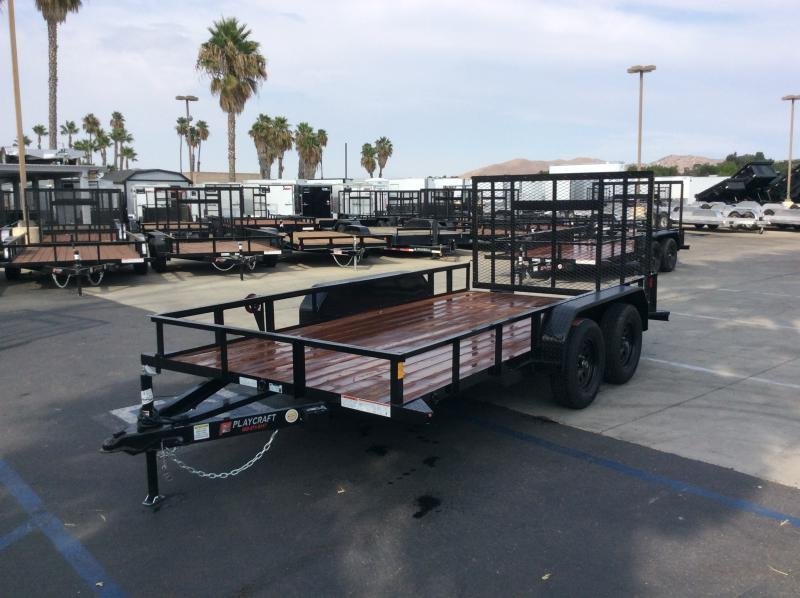 2024 Sun Country 82" x 14' Tandem Utility Trailer