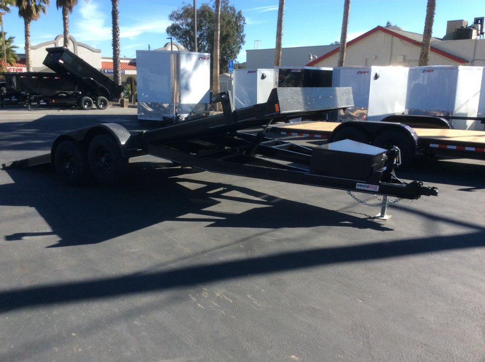 2024 Innovative Trailer Mfg. 82" x 20' Power Tilt Deck 10K Car Hauler Flatbed Equipment Trailer