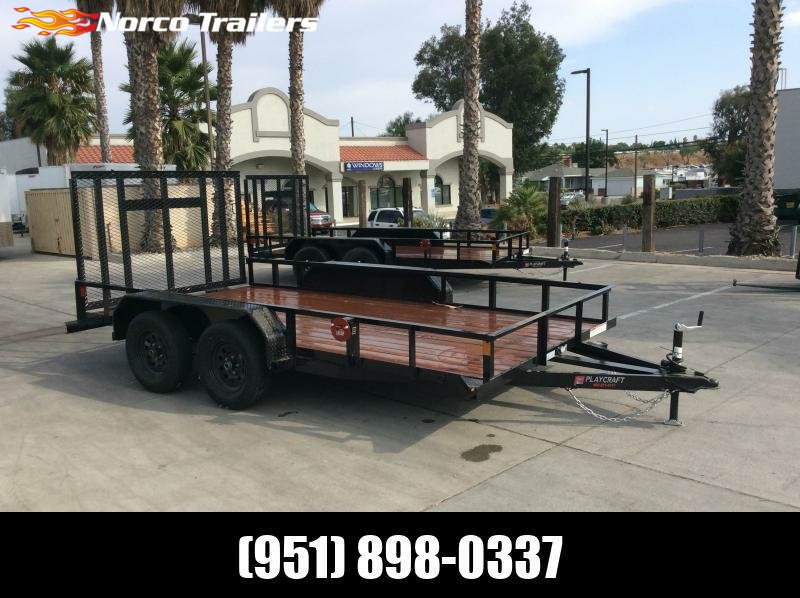 2024 Sun Country 82" x 14' Tandem Utility Trailer