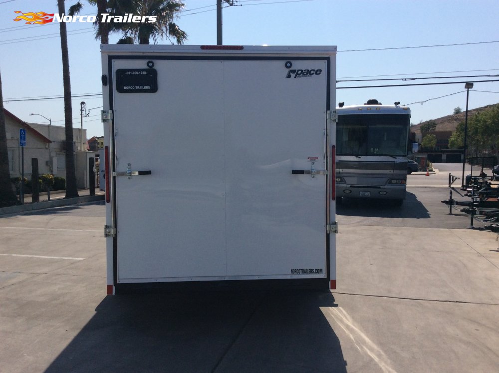 2025 Pace American Outback DLX 7 X 16 TE2 R 7H OBV DLX Enclosed Cargo