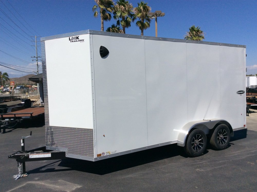 2026 Look 7' x 16' ELEMENT SE Enclosed Cargo trailer