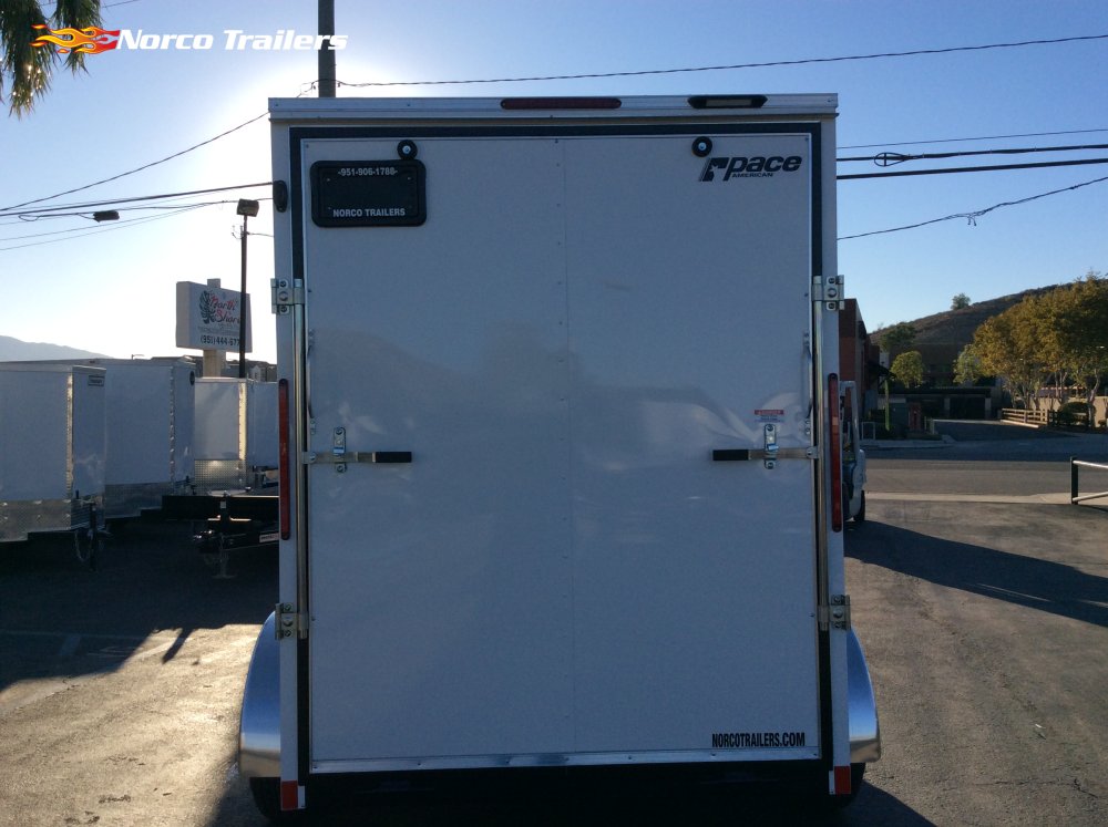 2026 Pace American 6' x 12' OBV DLX Enclosed Cargo trailer
