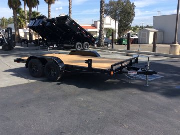 2024 Innovative Trailer Mfg. 83" x 14' Economy Wood Car Hauler Flatbed Trailer