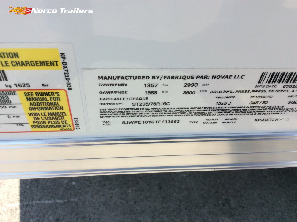 2025 Pace American 6' x 10' OUTBACK DELUXE Enclosed Cargo trailer