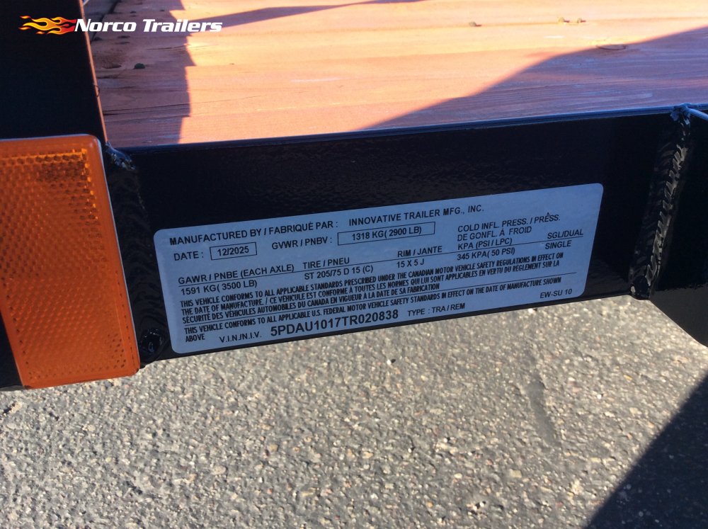 2026 Innovative 5' x 10' UTILITY Utility trailer