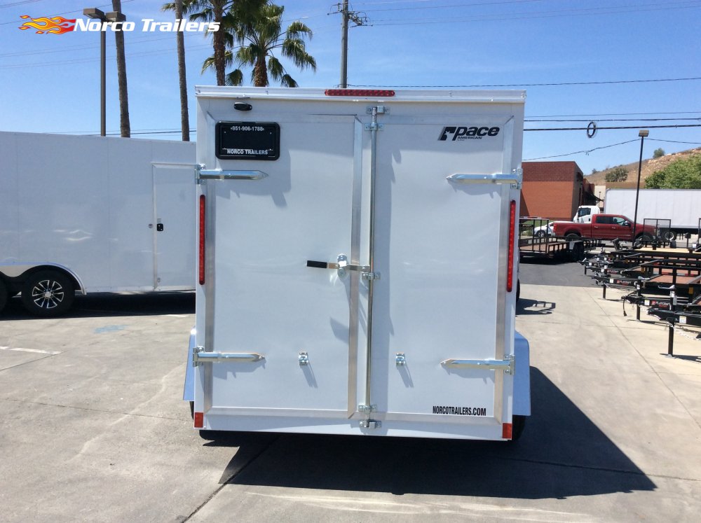 2025 Pace American 6' x 10' OB DLX Enclosed Cargo trailer