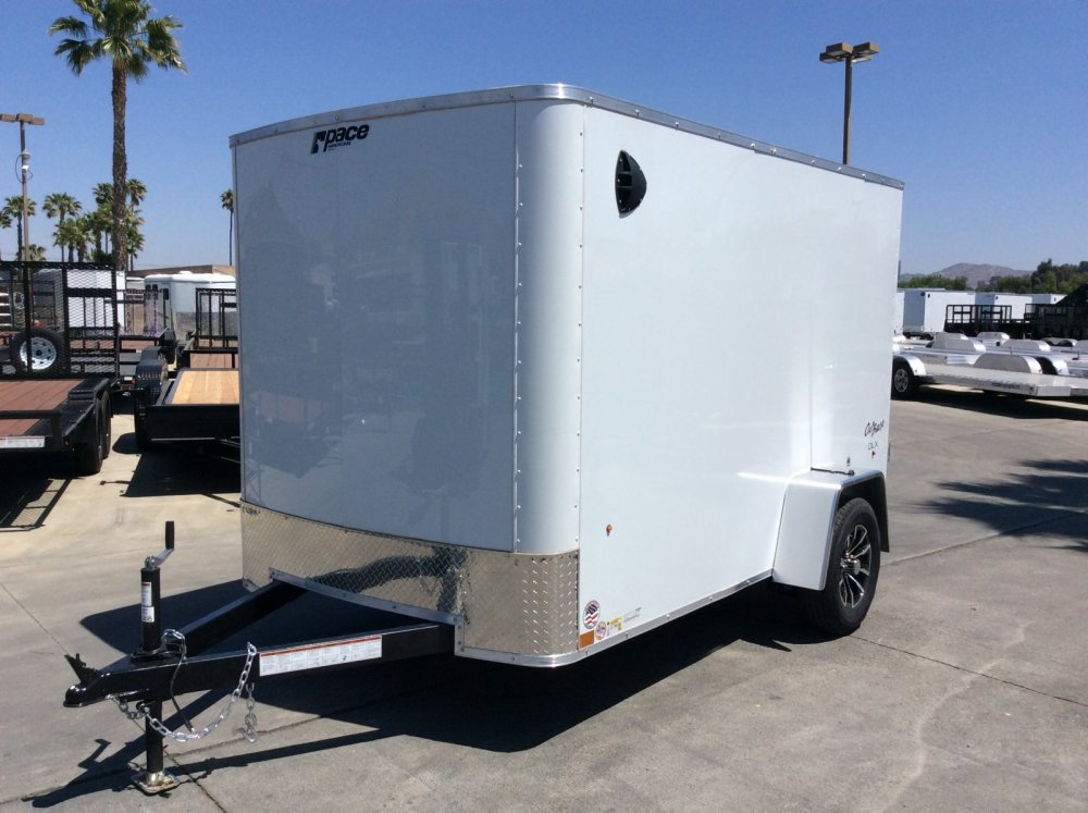 2025 Pace American 6' x 10' OB DLX Enclosed Cargo trailer