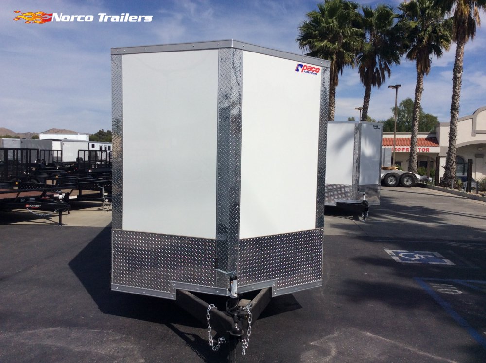 2026 Pace American 7' x 16' OB DLX Enclosed Cargo trailer