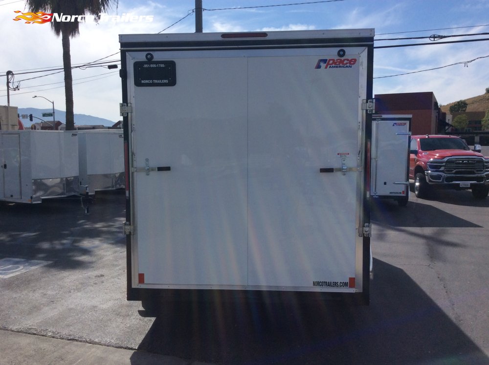 2026 Pace American 7' x 16' OB DLX Enclosed Cargo trailer