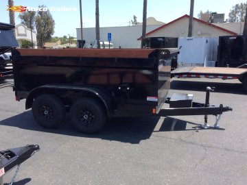 2027 Innovative 72" x 10' 10K 30" SIDES Dump trailer