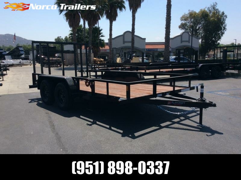 2024 Sun Country 82" x 14' Tandem Utility Trailer