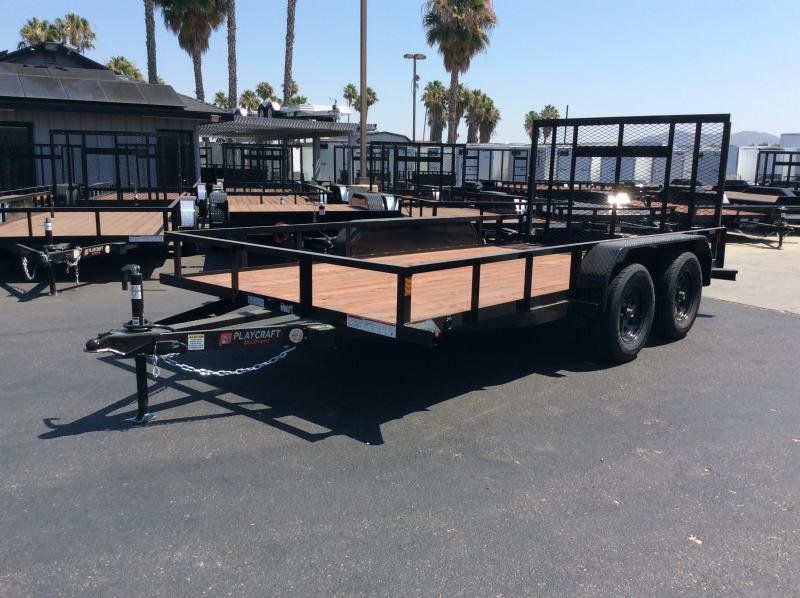 2024 Sun Country 82" x 14' Tandem Utility Trailer