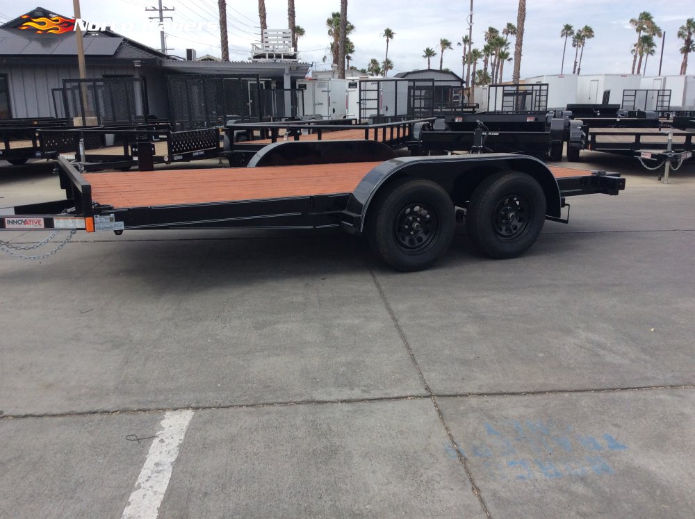 2026 Innovative 83" x 16' Car Hauler Flatbed trailer
