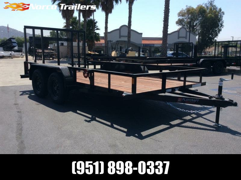 2024 Sun Country 82" x 14' Tandem Utility Trailer