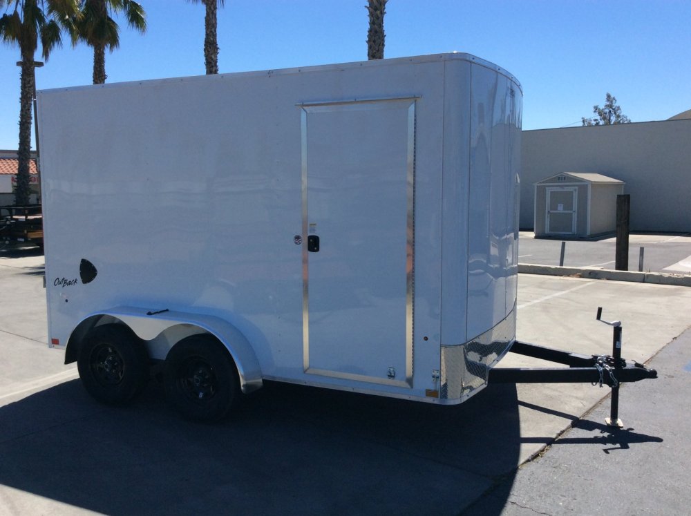 2026 Pace American 7' x 12' OUTBACK Enclosed Cargo trailer