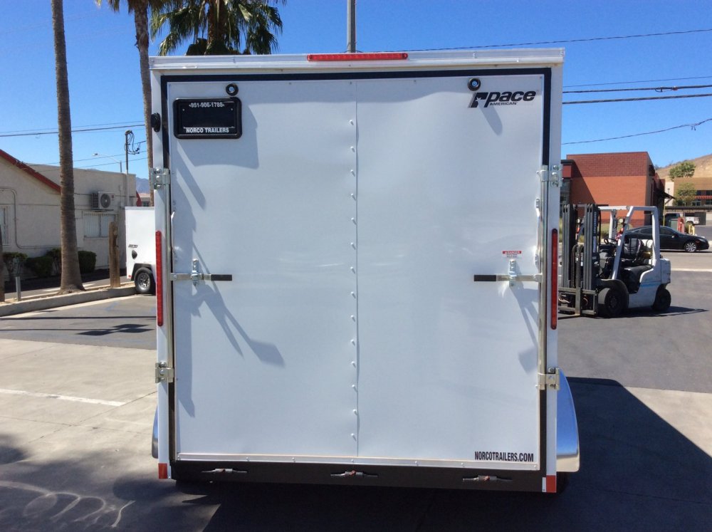 2026 Pace American 7' x 12' OUTBACK Enclosed Cargo trailer