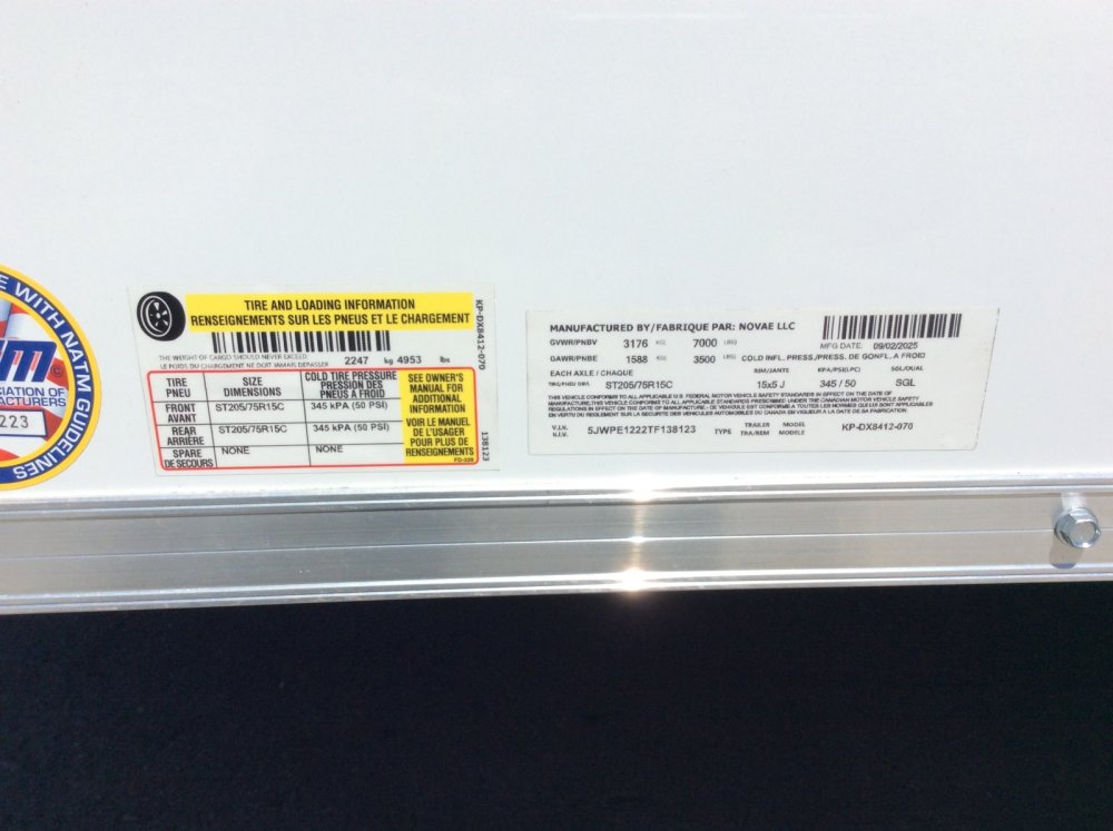 2026 Pace American 7' x 12' OUTBACK Enclosed Cargo trailer