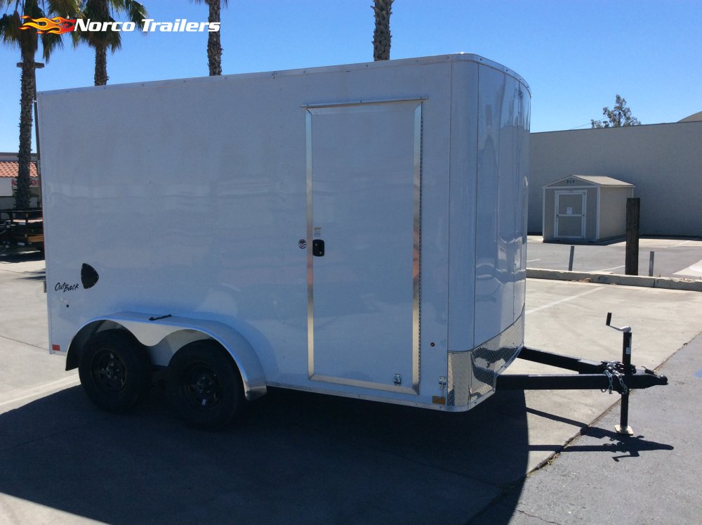 2026 Pace American 7' x 12' OUTBACK Enclosed Cargo trailer