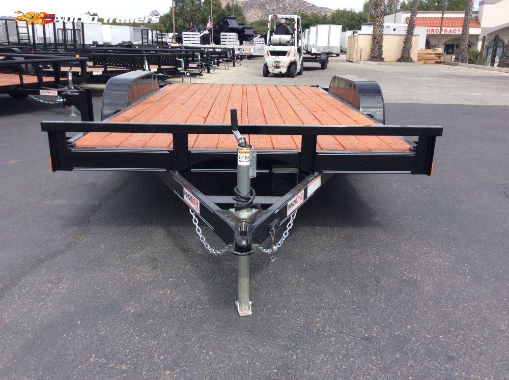 2026 Innovative 83" x 16' Car Hauler Flatbed trailer