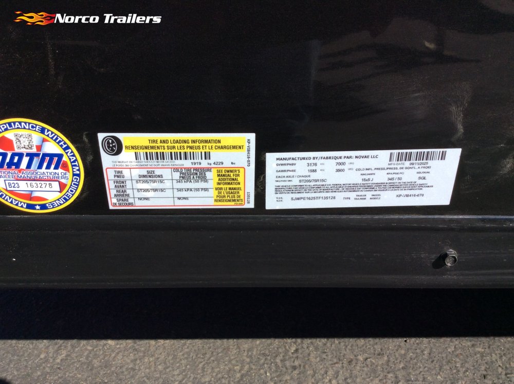 2026 Pace American 7' x 16' CARGO SPORT Enclosed Cargo trailer
