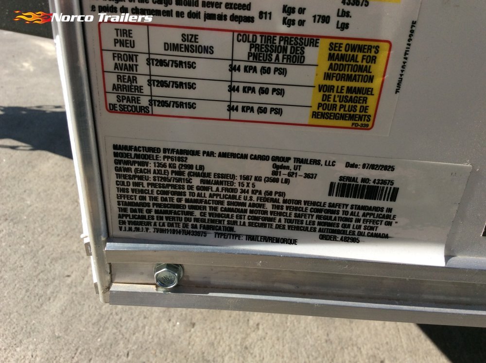 2026 Haulmark 6' x 10' PASSPORT Enclosed Cargo trailer
