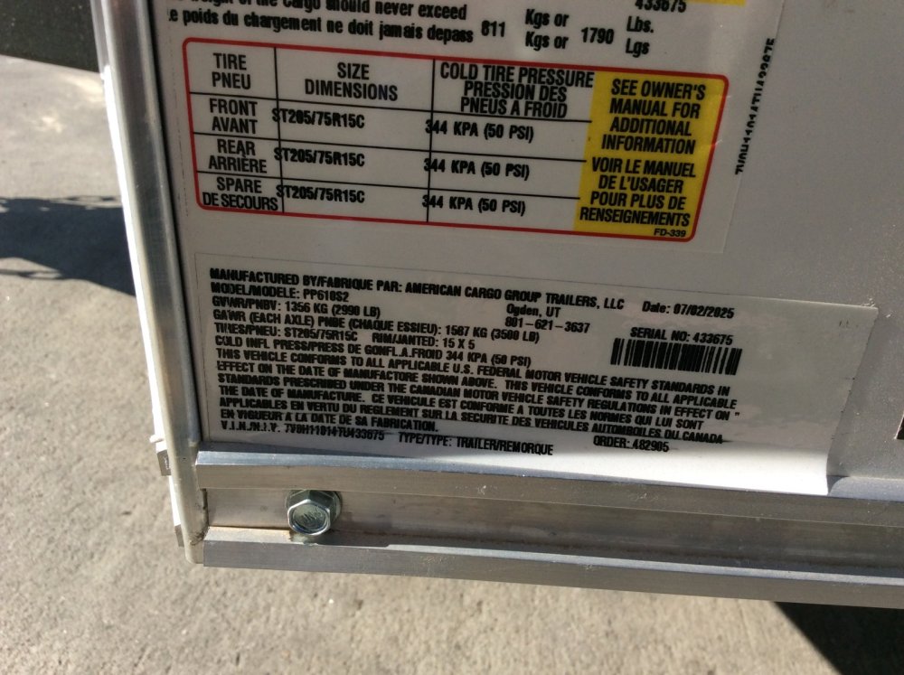2026 Haulmark 6' x 10' PASSPORT Enclosed Cargo trailer