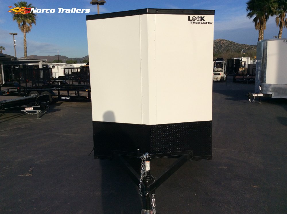 2026 Look 6' x 12' ST DELUXE Enclosed Cargo trailer