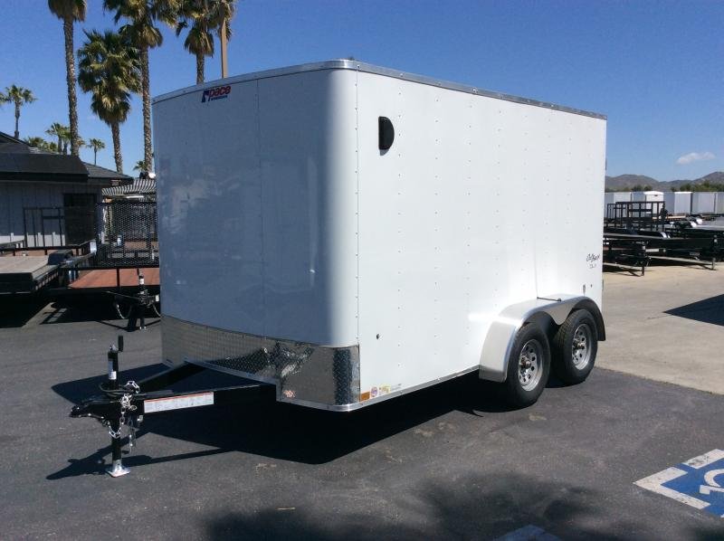 2024 Pace American Outback DLX 7' x 12' Tandem Axle Enclosed Cargo Trailer