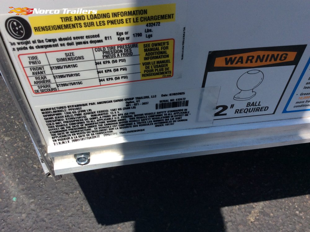 2026 Haulmark 6' x 10' PASSPORT Enclosed Cargo trailer