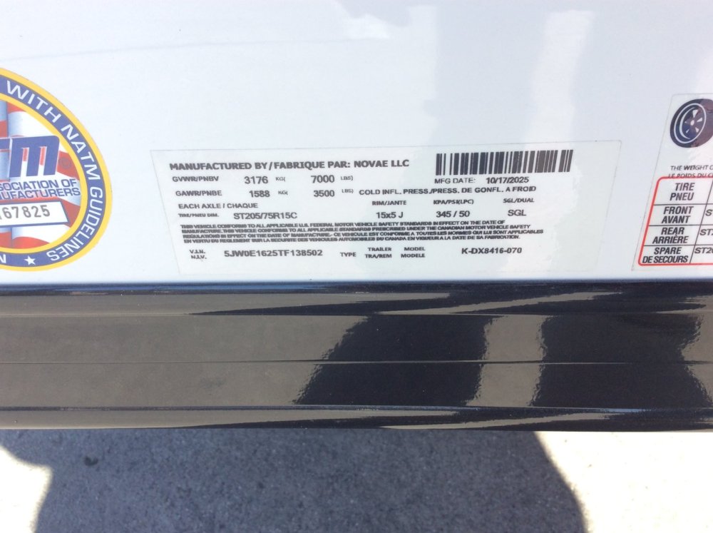 2026 Look Trailers 7' x 16' ST DELUXE Enclosed Cargo trailer