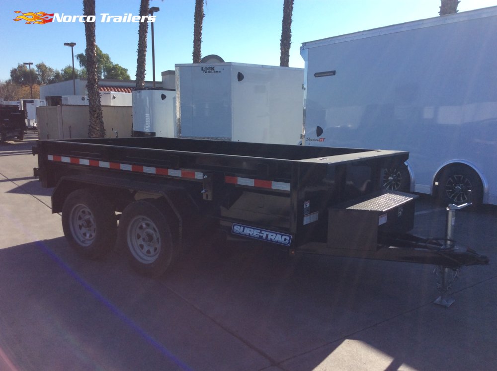 2025 Sure-Trac 5' x 10' 7K 16" SIDES Dump trailer