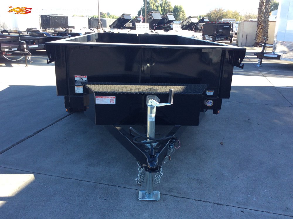 2025 Sure-Trac 5' x 10' 7K 16" SIDES Dump trailer