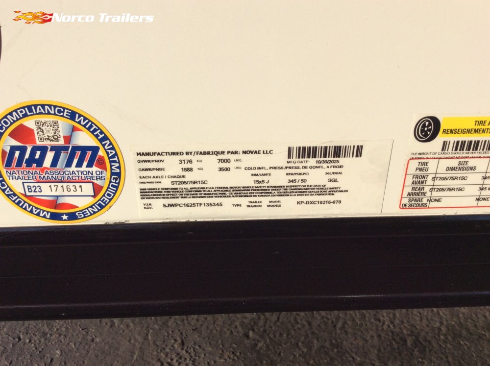 2026 Pace American 8.5' x 16' OUTBACK DELUXE Enclosed Cargo trailer