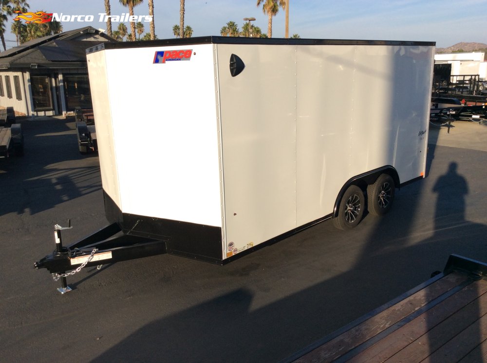 2026 Pace American 8.5' x 16' OUTBACK DELUXE Enclosed Cargo trailer
