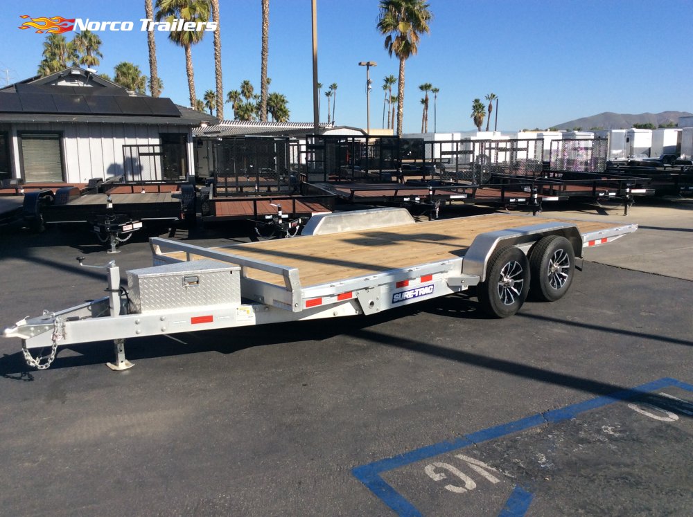 2025 Sure-Trac 82" x 18' POWER TILT Equipment trailer