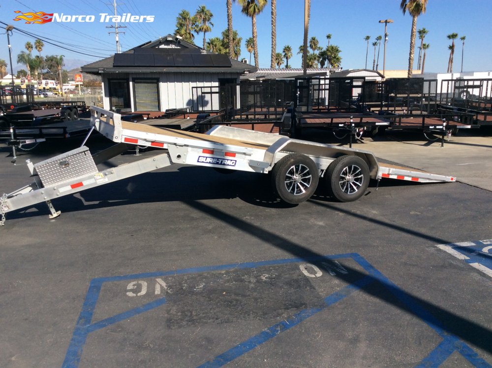 2025 Sure-Trac 82" x 18' POWER TILT Equipment trailer