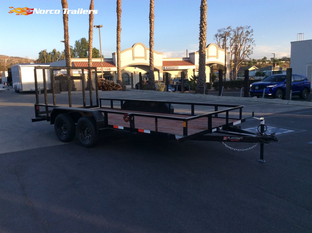 2025 Sun Country 82" x 14' Tandem Utility Trailer