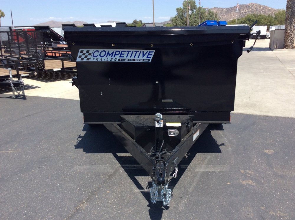 2027 Innovative 72" x 10' 10K 30" SIDES Dump trailer