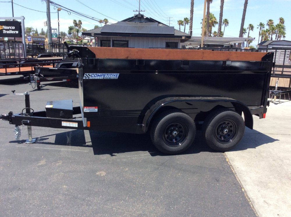 2027 Innovative 72" x 10' 10K 30" SIDES Dump trailer