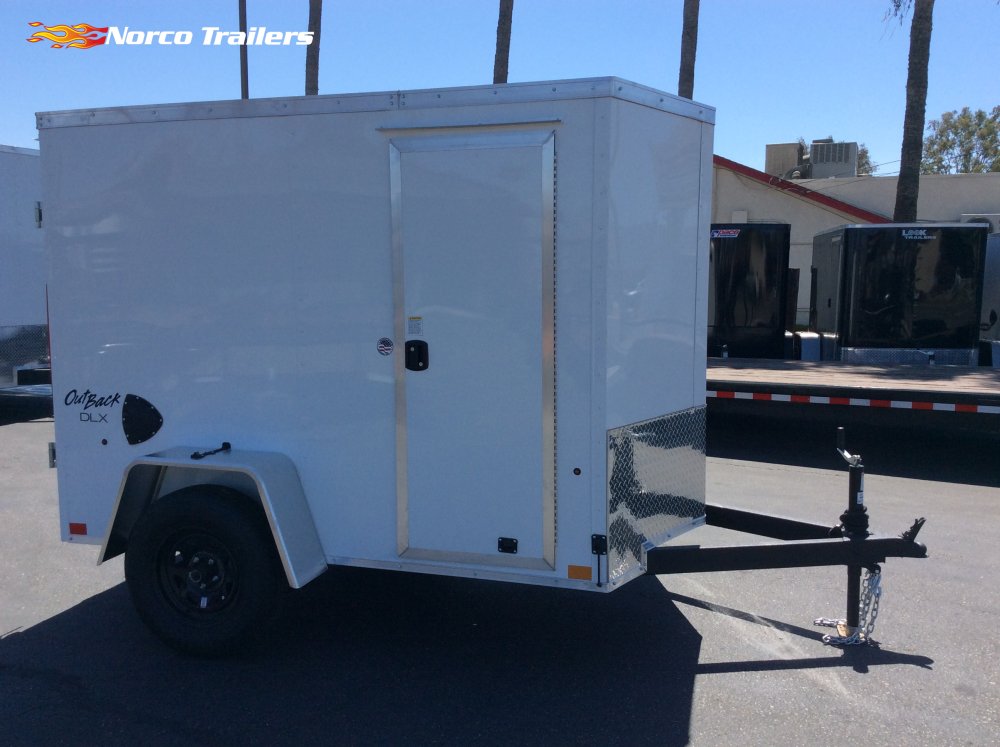 2027 Pace American 5' x 8' OB DLX Enclosed Cargo trailer