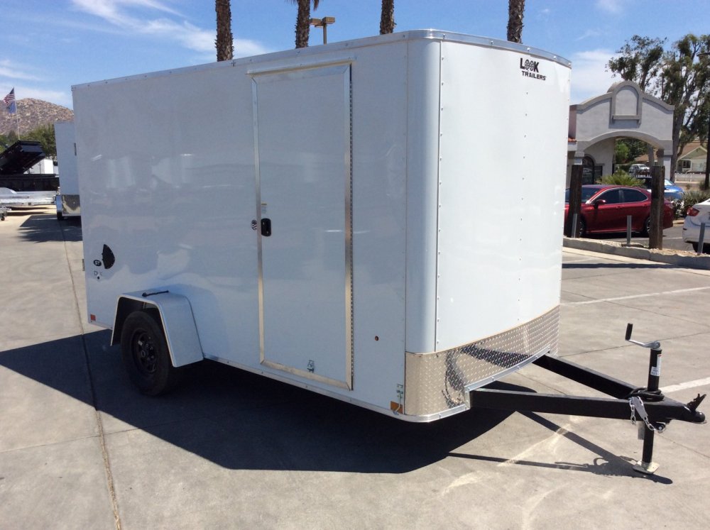 2026 Look Trailers ST DLX 6' x 12' Single Axle Enclosed Cargo Trailer
