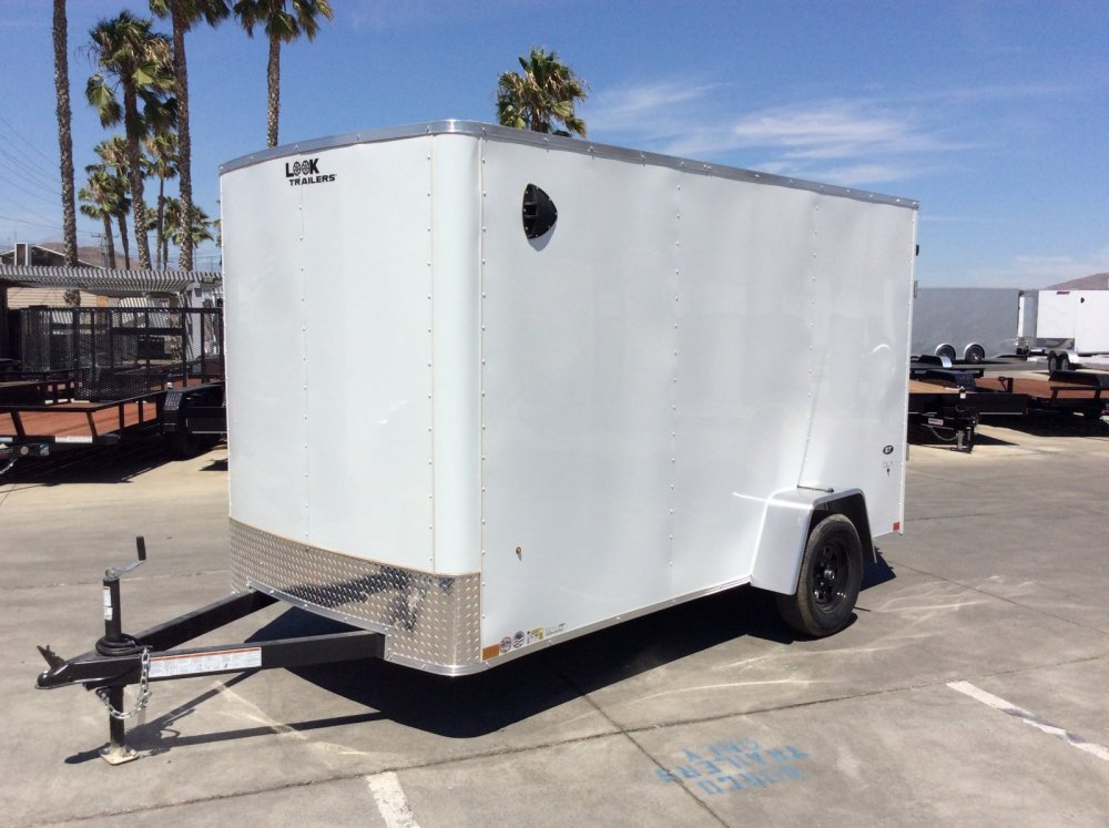 2026 Look Trailers ST DLX 6' x 12' Single Axle Enclosed Cargo Trailer