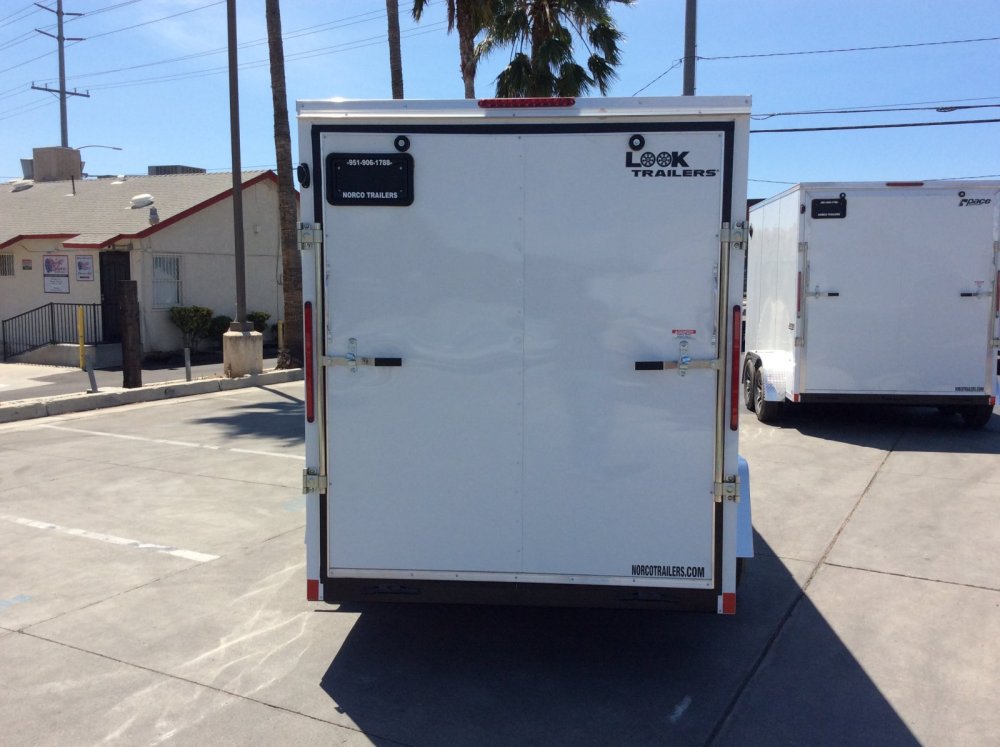 2026 Look Trailers ST DLX 6' x 12' Single Axle Enclosed Cargo Trailer