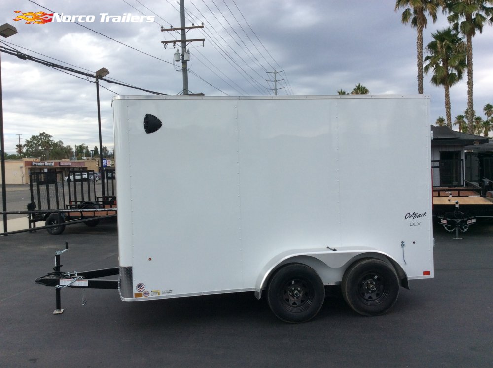 2026 Pace American 7' x 12' OUTBACK DELUXE Enclosed Cargo trailer