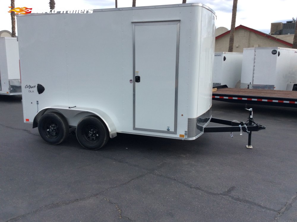 2026 Pace American 7' x 12' OUTBACK DELUXE Enclosed Cargo trailer