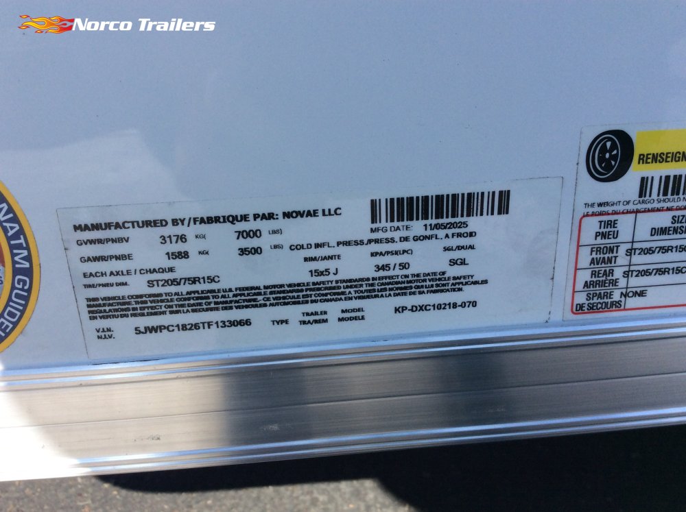 2026 Pace American 8.5' x 16' OUTBACK DELUXE Enclosed Cargo trailer