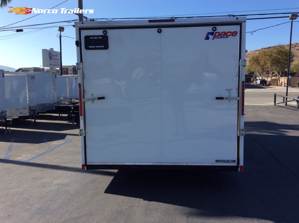 2026 Pace American 8.5' x 16' OUTBACK DELUXE Enclosed Cargo trailer